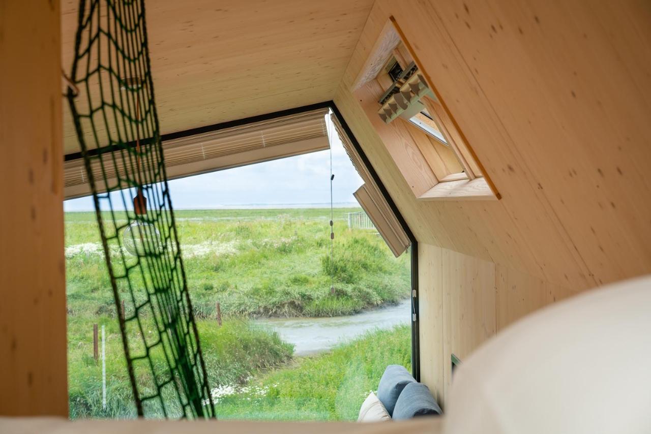 Tiny House Pioneer 18 Zur Meerseite - Green Tiny Village Harlesiel 카롤리넨시엘 외부 사진